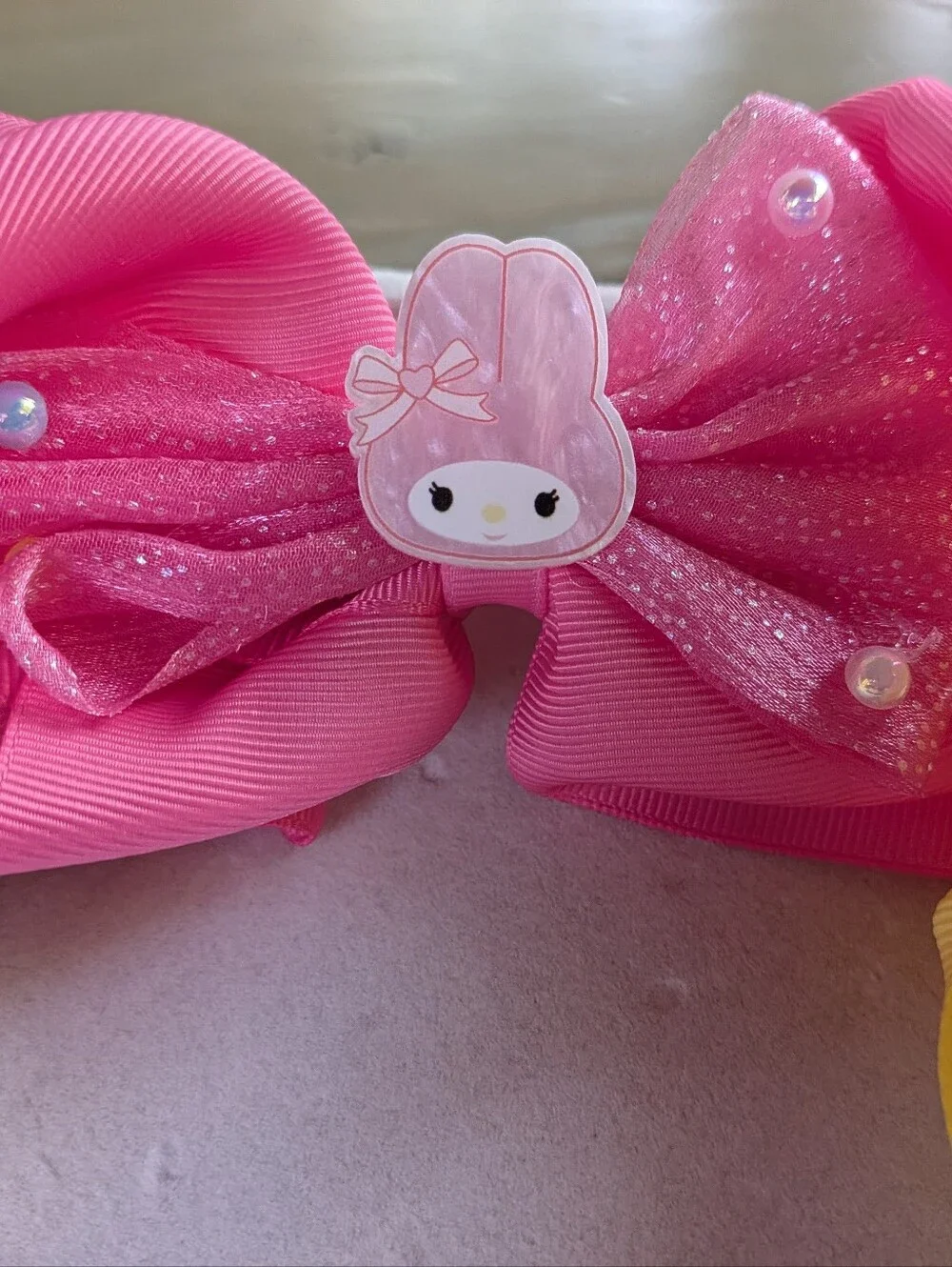 Set of 5 Kawaii Character Hair Bow Clips NEW Unused
